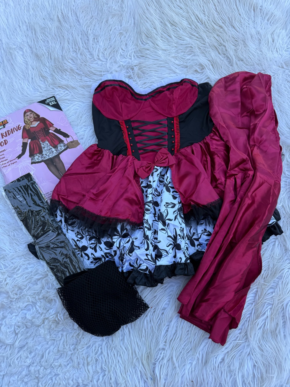 Women’s  Little Red Riding Hood Costume (D8)